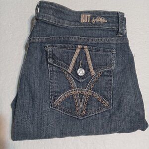 Kut From The Kloth Women's Capri Jeans 12 KF017AZMAT